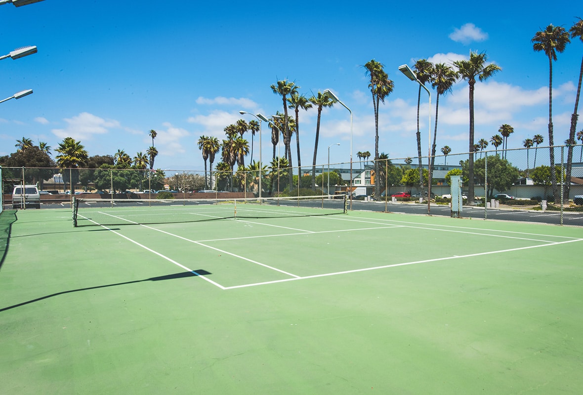 Tennis courts