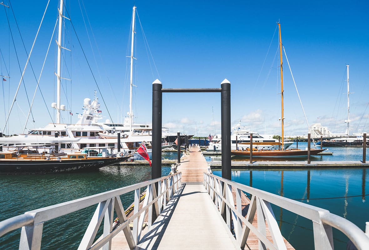 safe harbor newport shipyard dock
