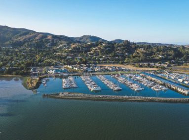 safe harbor loch lomond aerial view