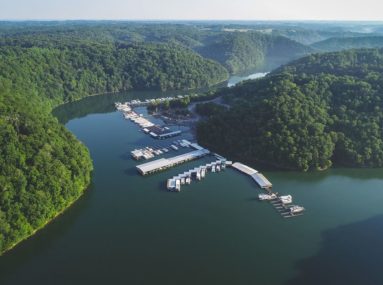 wisdom dock aerial view