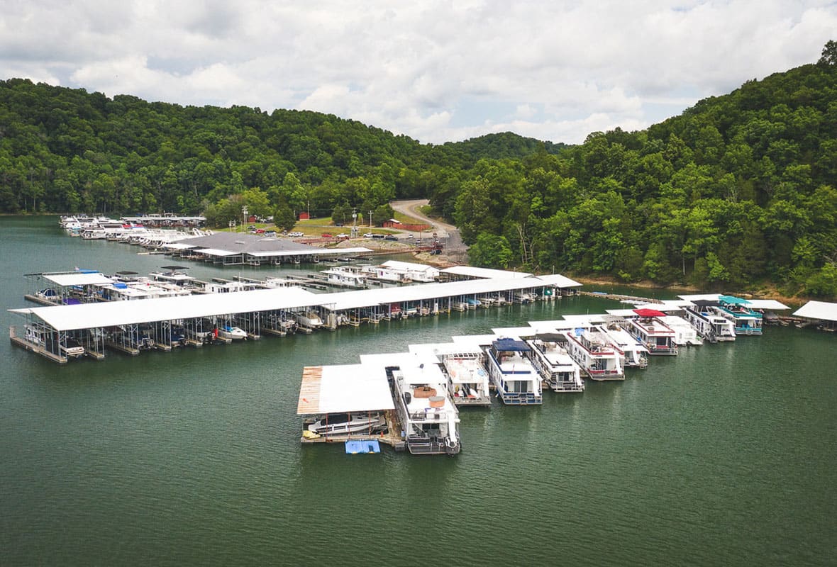 safe harbor wisdom dock aerial view